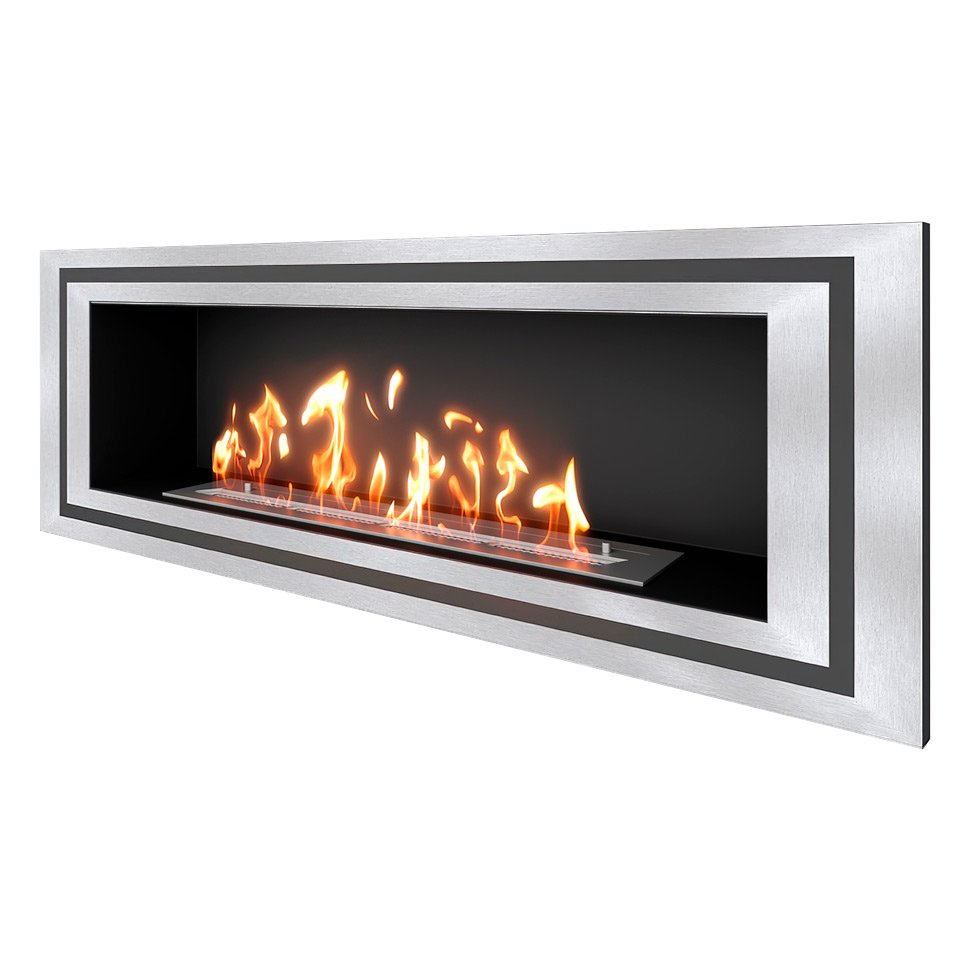 Биокамин встраиваемый SteelHeat LONG-D 1200 Small Биокамин встраиваемый SteelHeat LONG-D 1200 Small