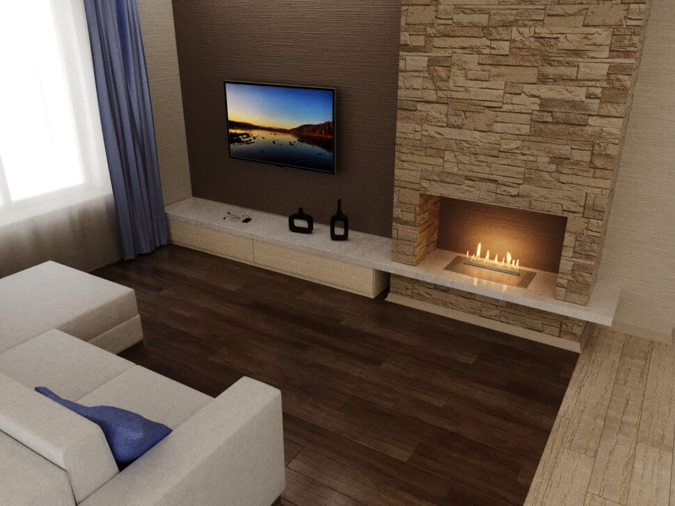 Автоматический биокамин Lux Fire Smart Flame 700 RC
