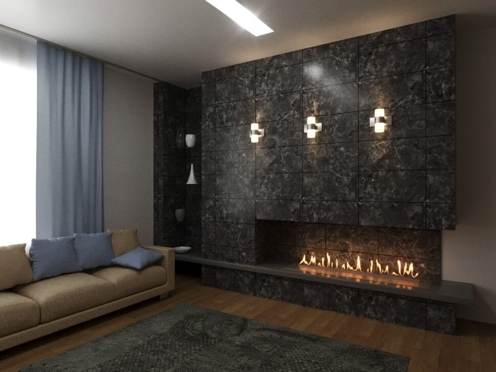 Автоматический биокамин Lux Fire Smart Flame 1600 RC