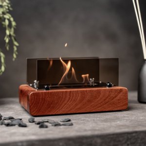 Настольный Биокамин Catterheim EXOTIC SAPELE